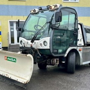 foto 4x4 AUSA B200H 5t komunal special zima zamiatarka syparka plug